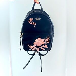 Kate Spade floral embroidered mini backpack